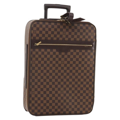 Louis Vuitton Pegase Luggage Damier, Brown, Canvas, Travel Bag