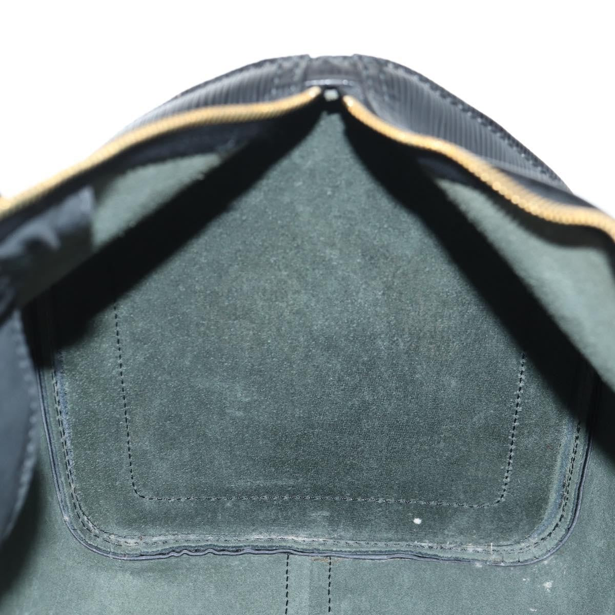 Louis Vuitton Speedy Handbag Epi Leather, BLACK, LEATHER, Handbag