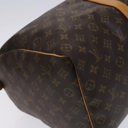 Louis Vuitton Keepall Bag Monogram Canvas, BROWN, CANVAS, Travel bag