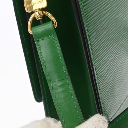 Louis Vuitton Grenelle Shoulder Bag Epi Leather, Green, Leather, Shoulder Bag