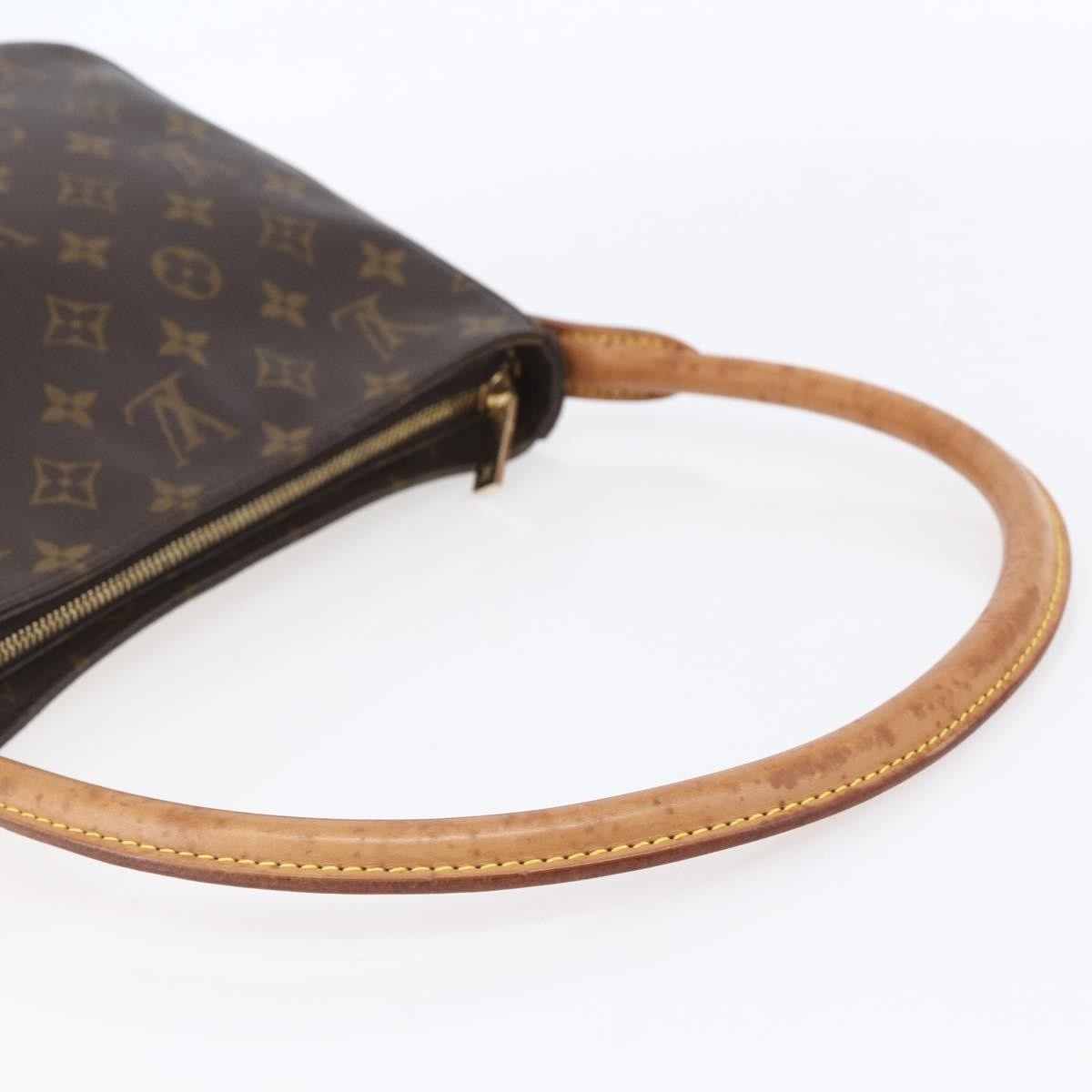 Louis Vuitton Looping Handbag Monogram Canvas, BROWN, CANVAS, Shoulder bag