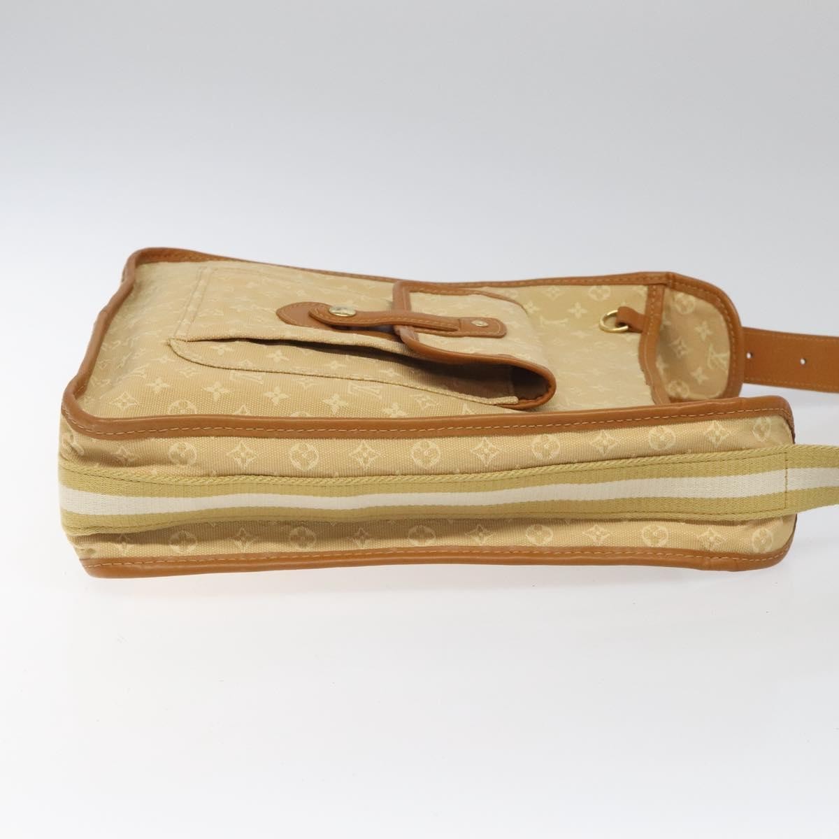 Louis Vuitton Mary Kate Messenger Bag Mini Lin, BEIGE, CANVAS, Crossbody bag