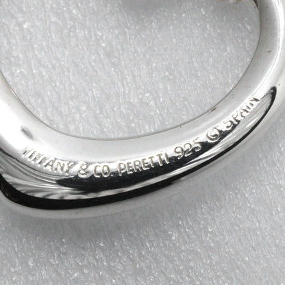 Tiffany & Co. Elsa Peretti Open Heart Pendant Necklace Sterling Silver, SILVER, SILVER, Necklace