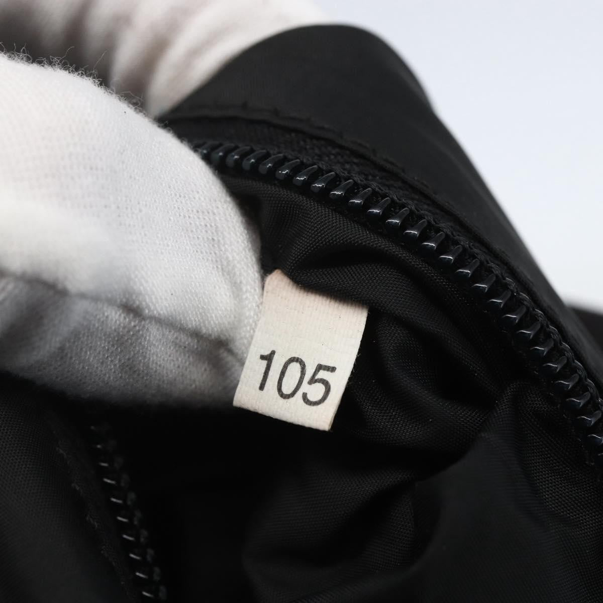 Prada Sport Zip Shoulder Bag Nylon, BLACK, NYLON, Shoulder bag