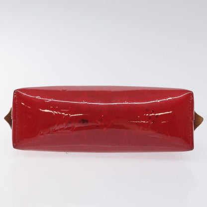 Louis Vuitton Cosmetic Pouch Monogram Vernis, RED, PATENT_LEATHER, Toiletry Case