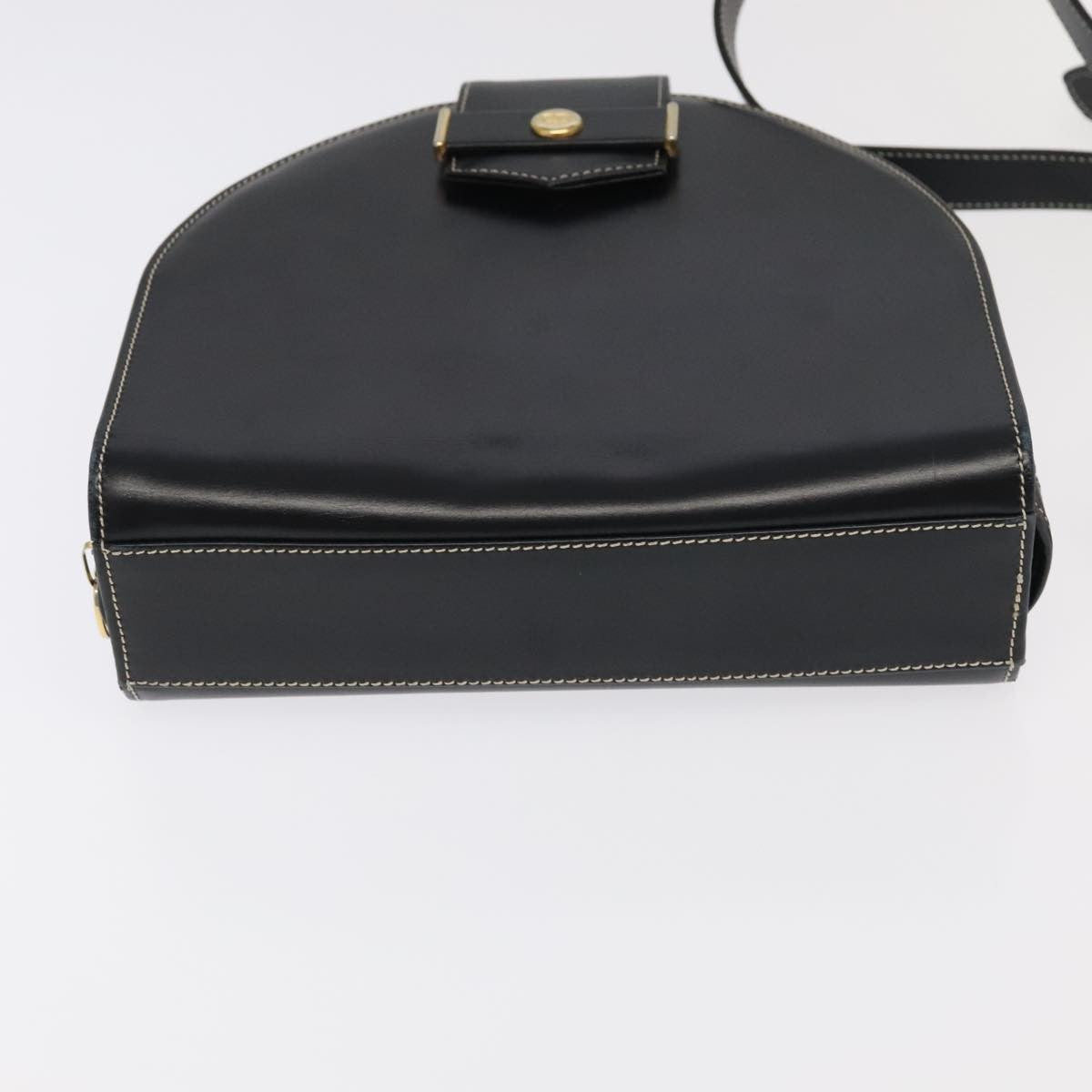 Christian Dior CD Shoulder bag Leather, BLACK, LEATHER, Shoulder bag