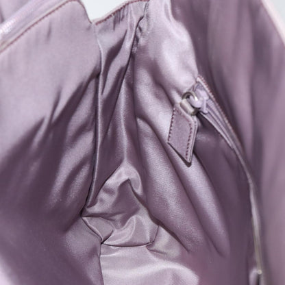 Prada Resin Handle Tote Tessuto, PURPLE, NYLON, Tote bag