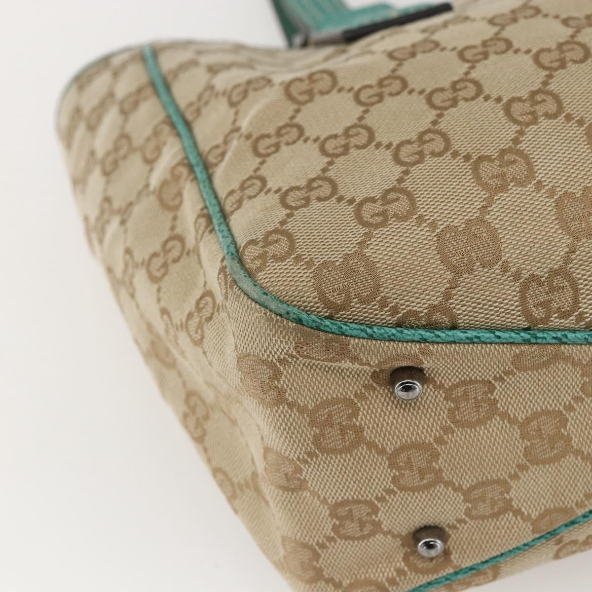 Gucci Open Tote GG Canvas, BEIGE, CANVAS, Tote bag