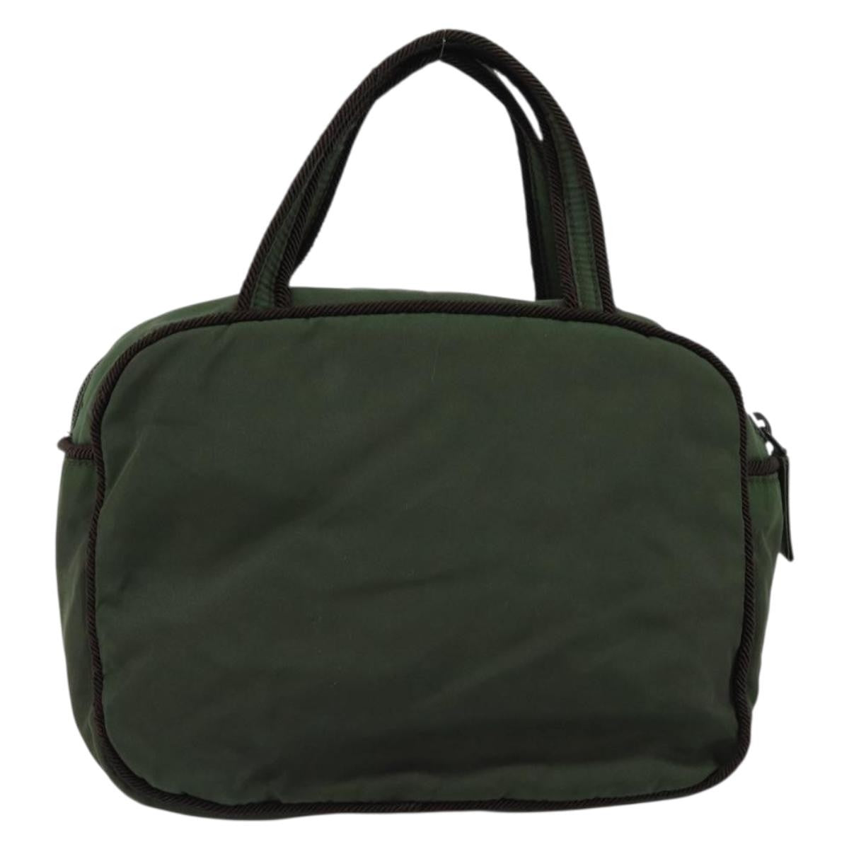 Prada Vintage Handbag Tessuto, GREEN, NYLON, Handbag