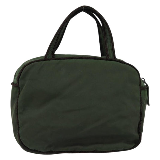 Prada Vintage Handbag Tessuto, GREEN, NYLON, Handbag
