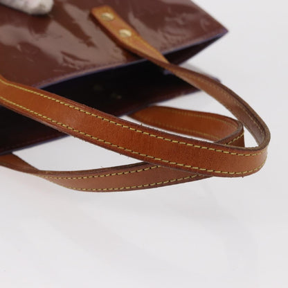 Louis Vuitton Reade Handbag Monogram Vernis, PURPLE, PATENT_LEATHER, Handbag