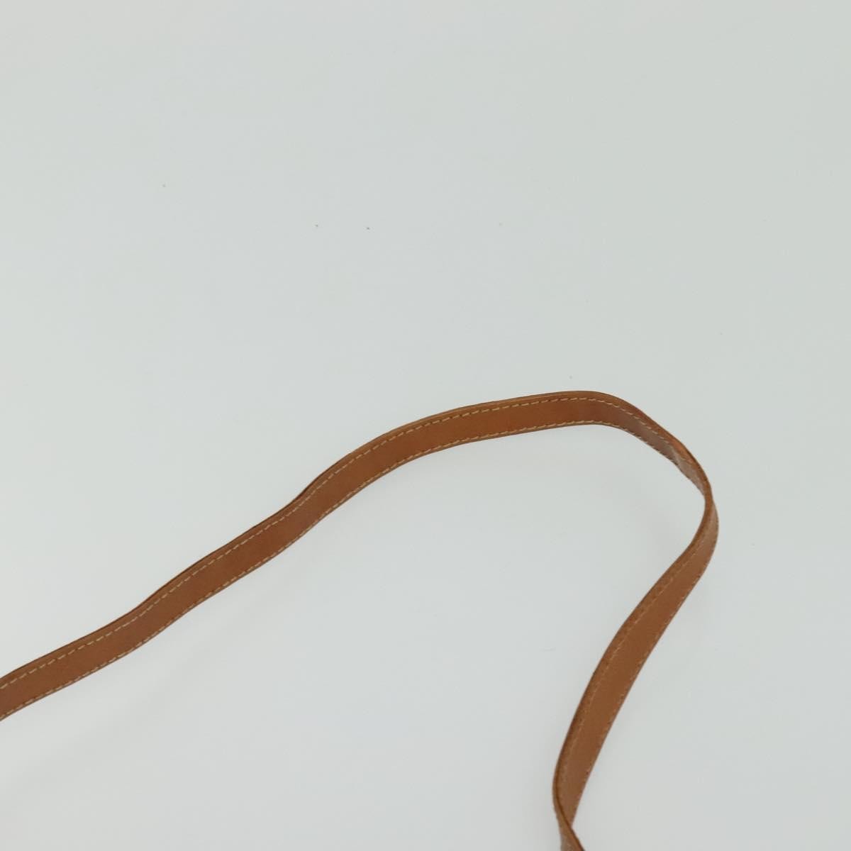 Celine Macadam Shoulder Bag PVC Leather, BROWN, CANVAS, Shoulder bag