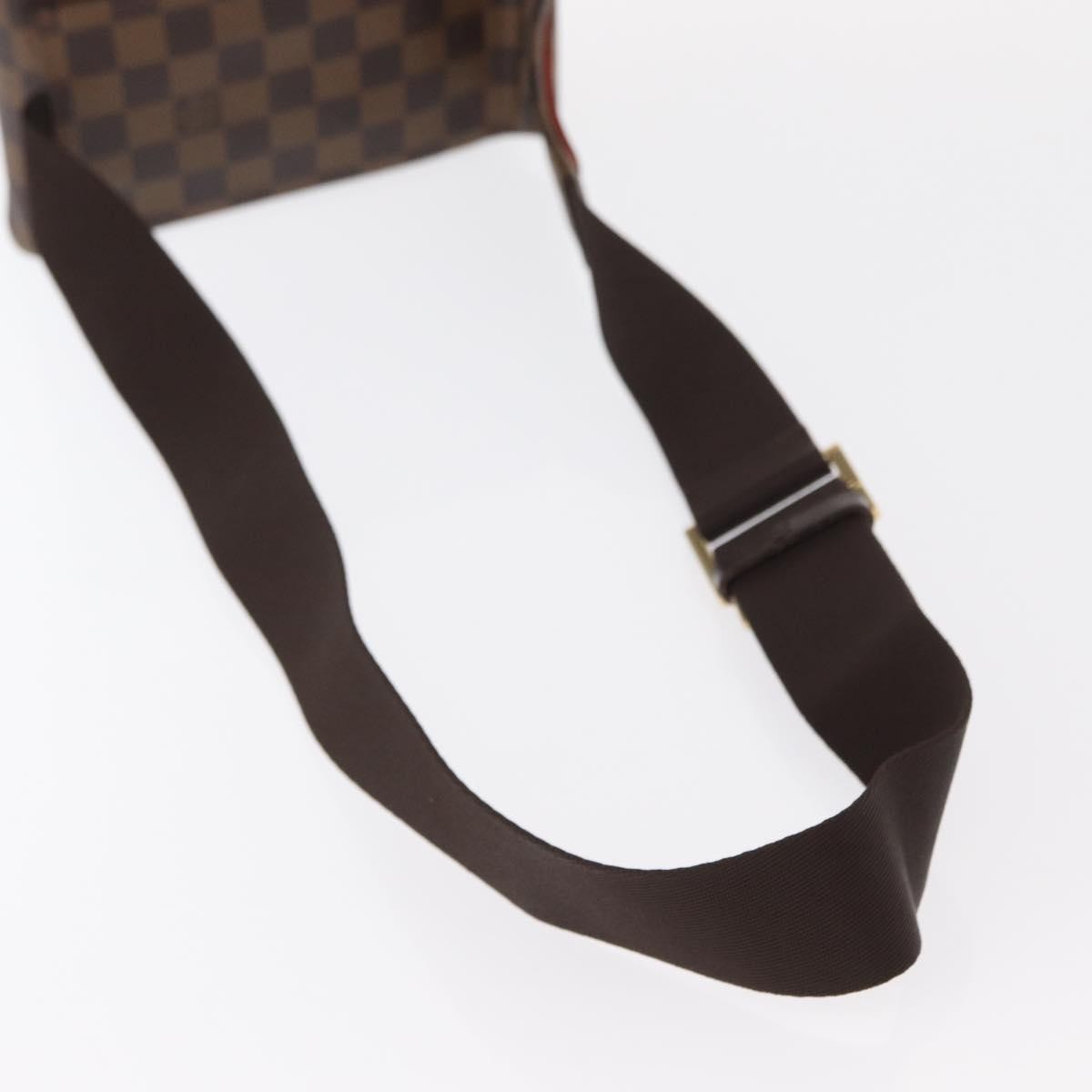 Louis Vuitton Geronimos Waist Bag Damier, BROWN, CANVAS, Shoulder bag