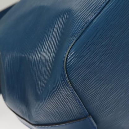 Louis Vuitton Petit Noe Handbag Epi Leather, BLUE, LEATHER, Handbag