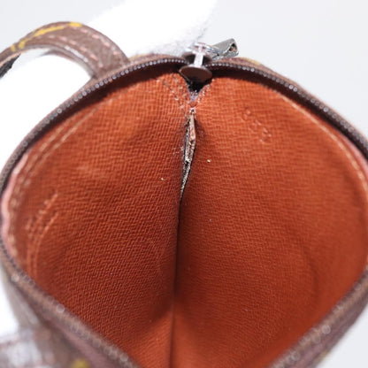 Louis Vuitton Pochette Secret Monogram canvas, BROWN, CANVAS, Clutche & pouche