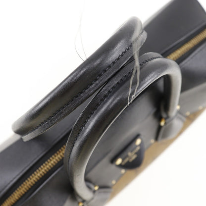 Louis Vuitton City Malle Handbag Reverse Monogram Canvas and Leather, BROWN, CANVAS, Handbag