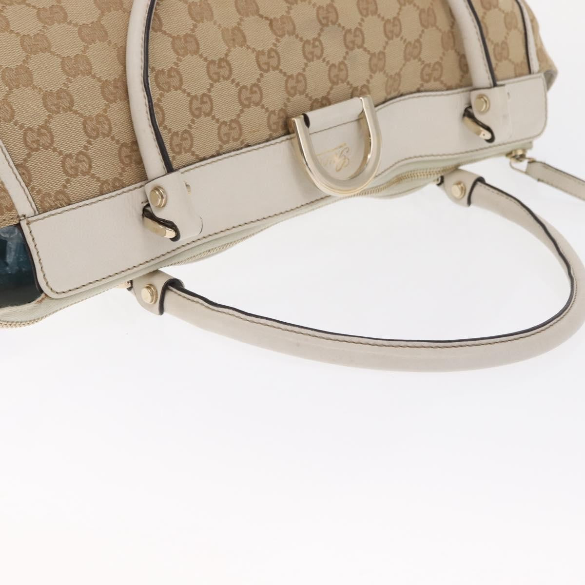Gucci D Ring Tote GG Canvas, BEIGE, CANVAS, Tote bag