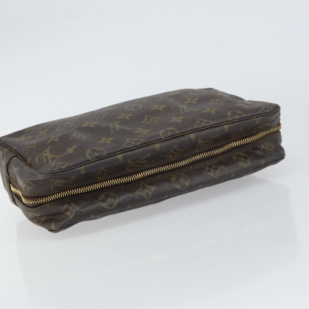 Louis Vuitton Trousse Toilette Monogram Canvas, BROWN, CANVAS, Clutche & pouche