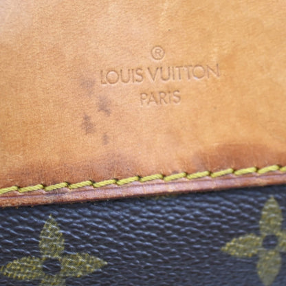 Louis Vuitton Deauville Handbag Monogram Canvas, BROWN, CANVAS, Handbag