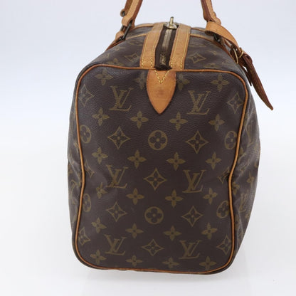 Louis Vuitton Sac Souple Handbag Monogram Canvas, BROWN, CANVAS, Travel bag