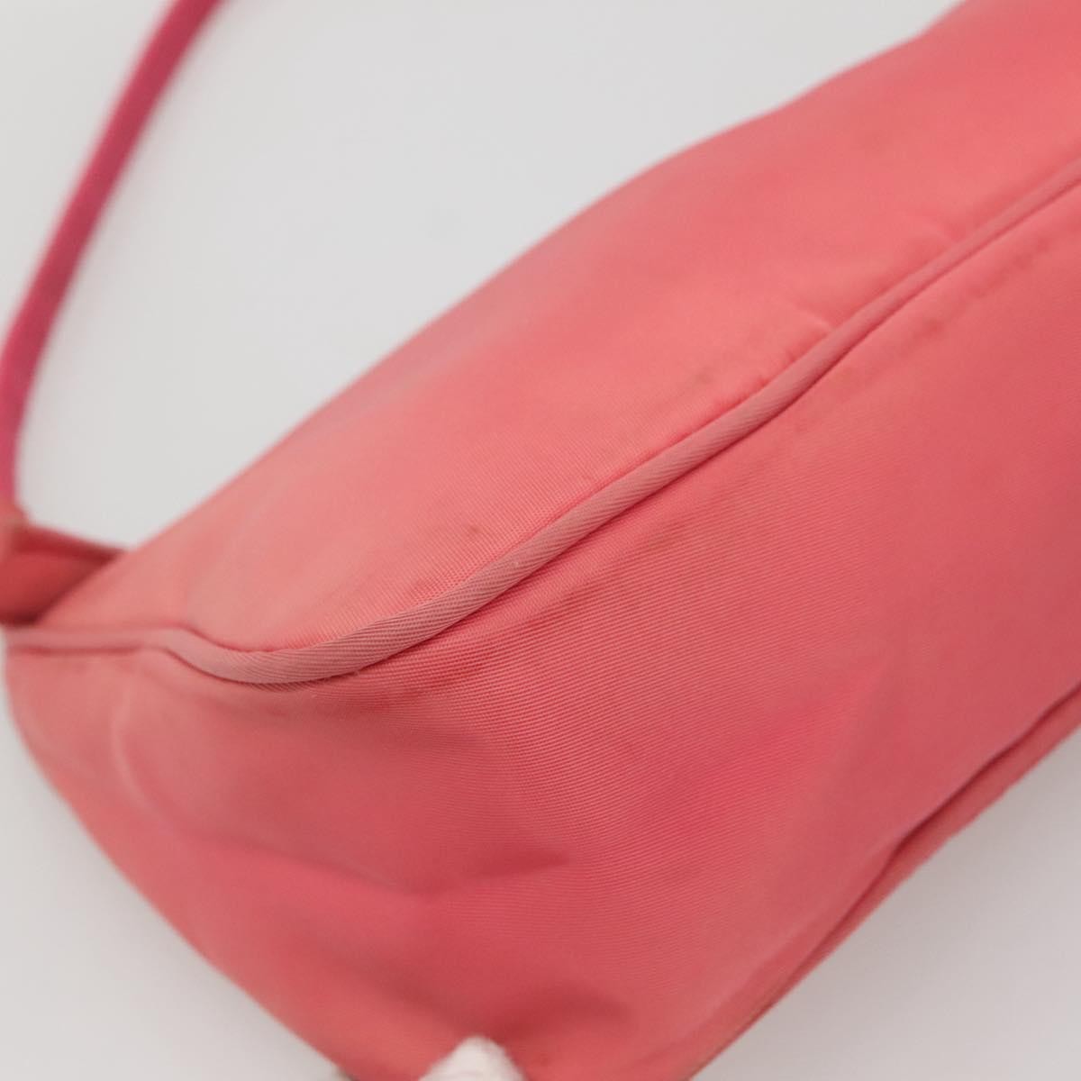 Prada Pochette Shoulder Bag Tessuto, PINK, NYLON, Clutche & pouche
