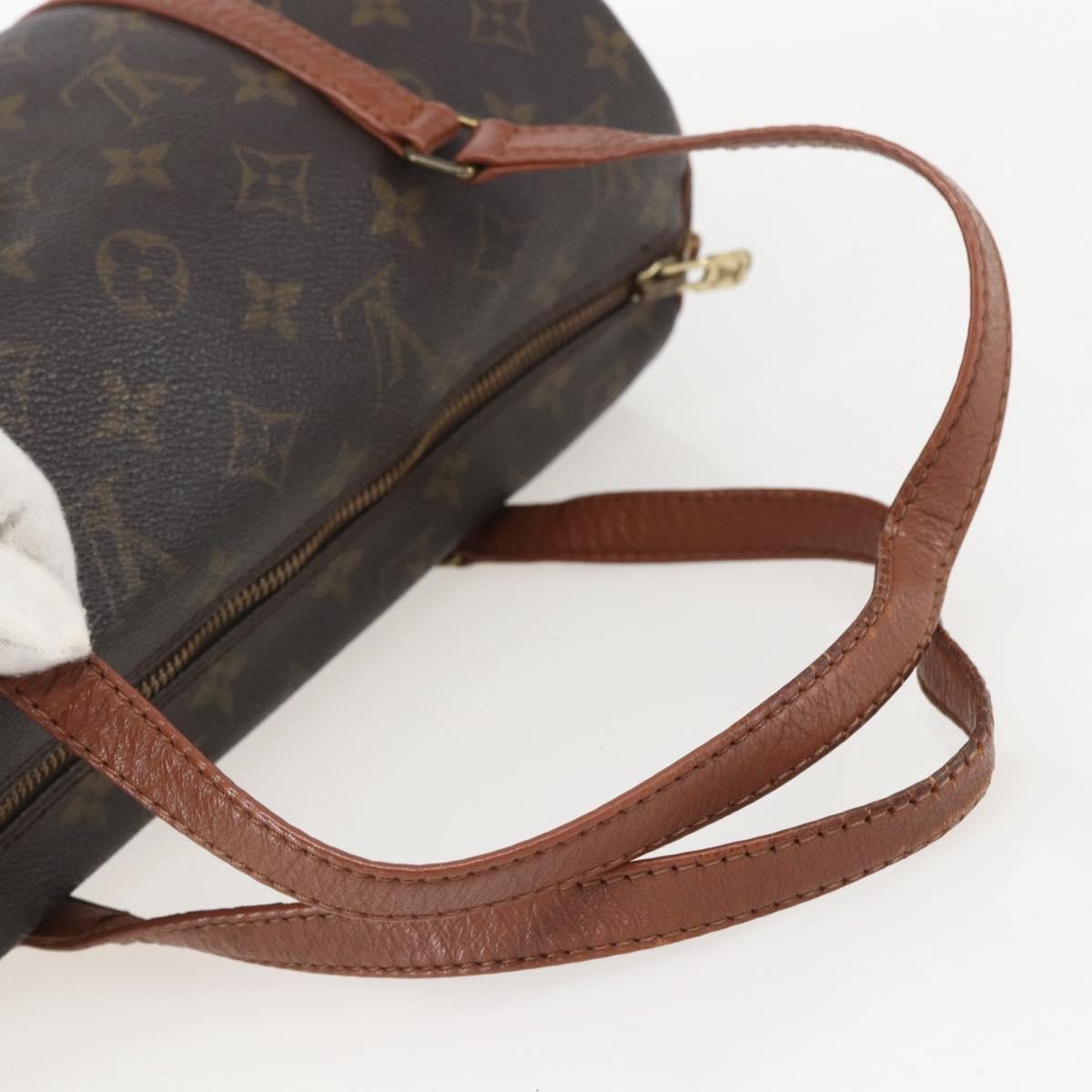 Louis Vuitton Papillon Handbag Monogram Canvas, BROWN, CANVAS, Handbag