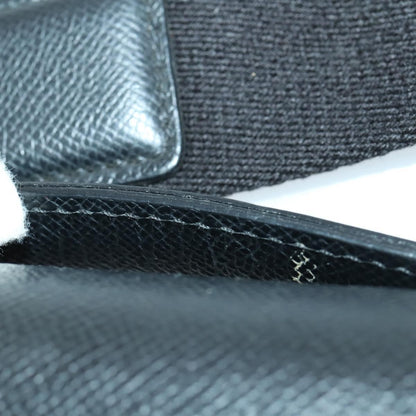 Bally Vintage Shoulder Bag Leather, BLACK, LEATHER, Shoulder bag