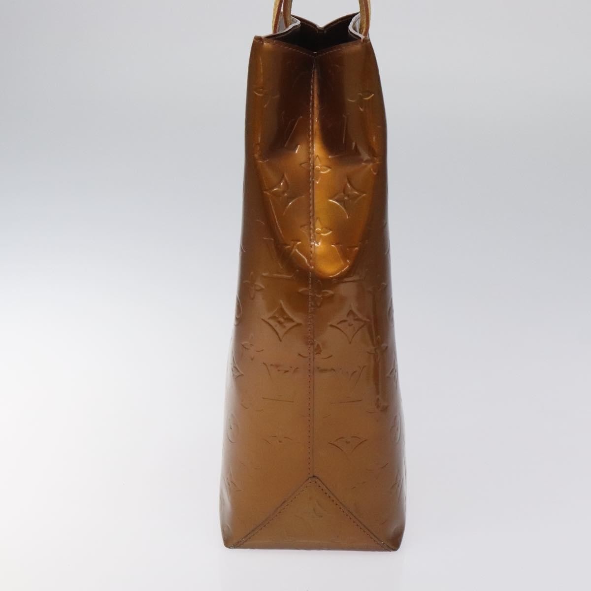 Louis Vuitton Reade Handbag Monogram Vernis, BROWN, PATENT_LEATHER, Handbag