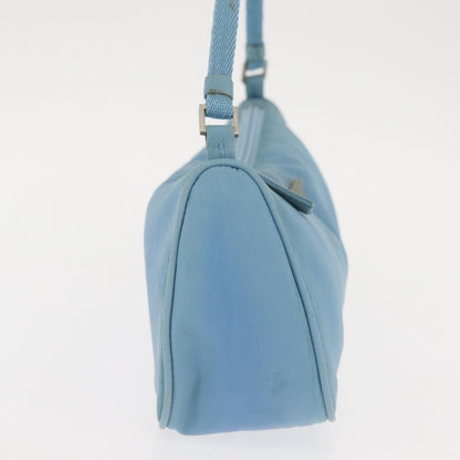 Prada Pochette Shoulder Bag Tessuto, BLUE, NYLON, Clutche & pouche