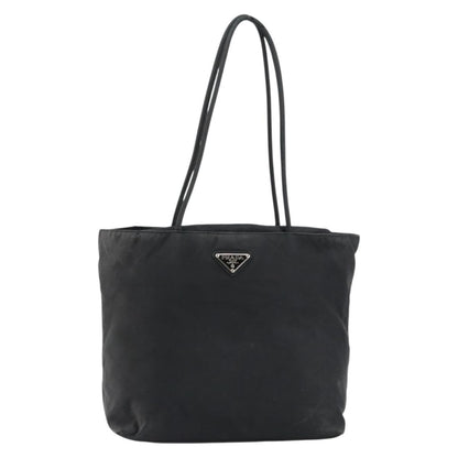 Prada Vintage Tote Tessuto, BLACK, NYLON, Tote bag