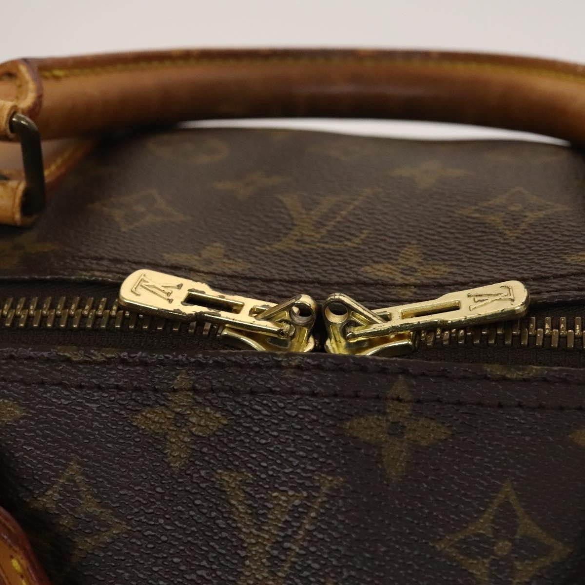Louis Vuitton Keepall Bag Monogram Canvas, BROWN, CANVAS, Travel bag