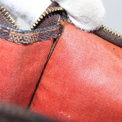 Louis Vuitton Toiletry Pouch Damier, BROWN, CANVAS, Clutche & pouche