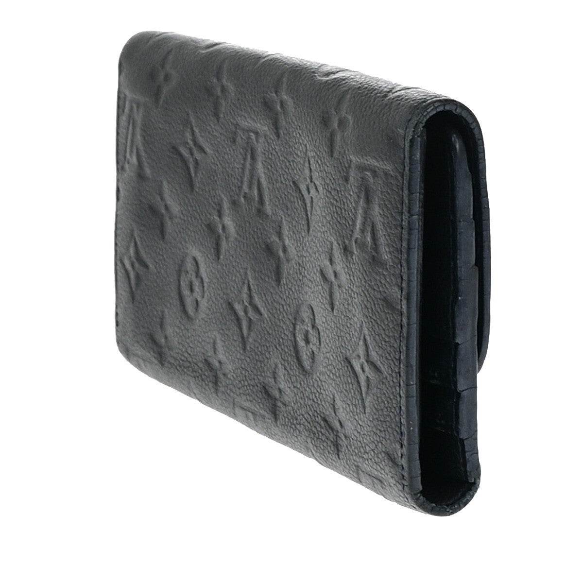Louis Vuitton Virtuose Wallet Monogram Empreinte Leather, NAVY, LEATHER, Wallets