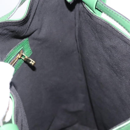 Louis Vuitton Randonnee Backpack Epi Leather, GREEN, LEATHER, Shoulder bag