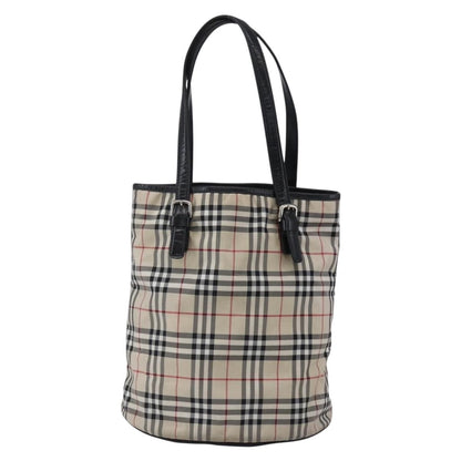 Burberry Nova Check Tote Nylon, BEIGE, NYLON, Tote bag