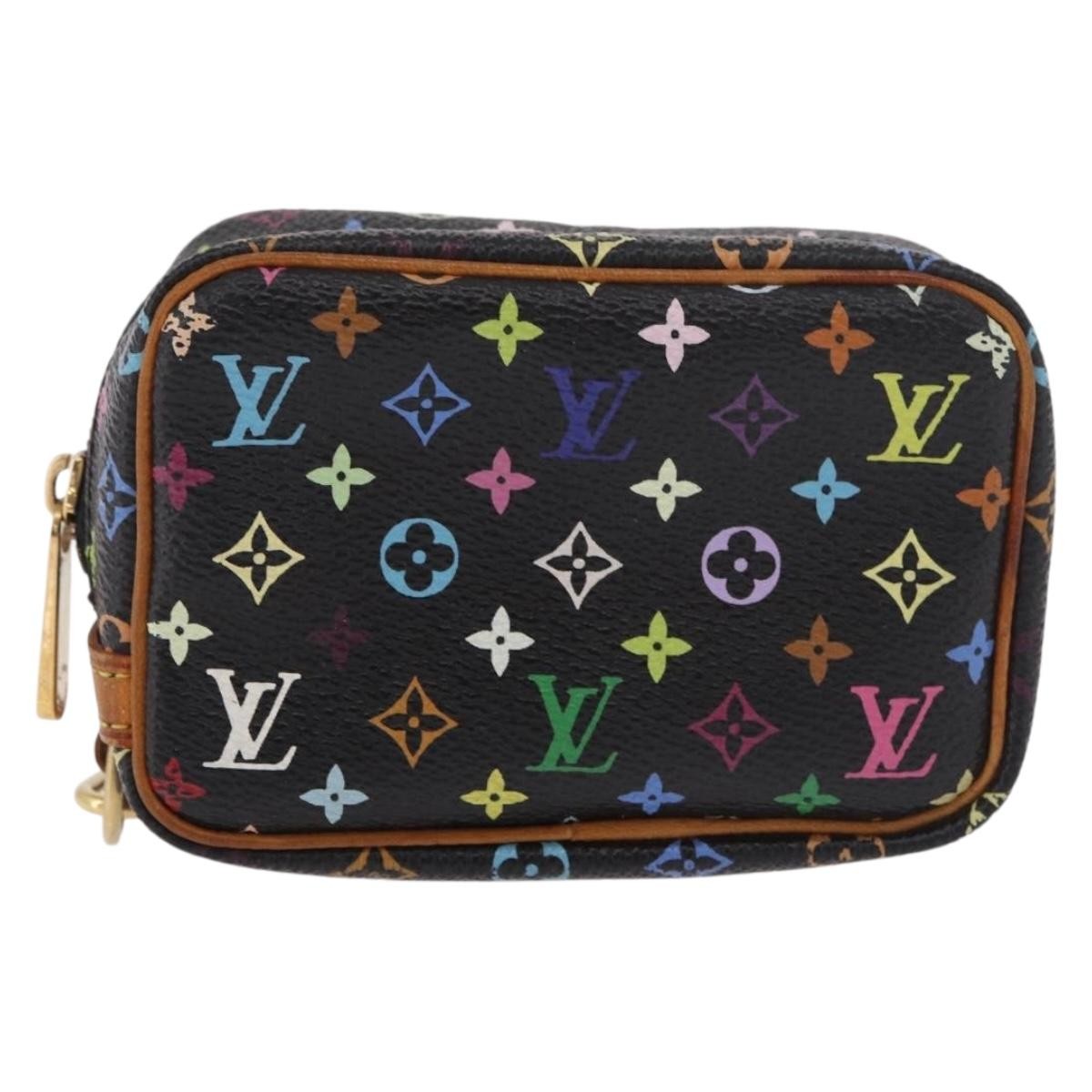 Louis Vuitton Wapity Trousse Pouch Monogram Multicolor, Multicolour, Canvas, Clutch