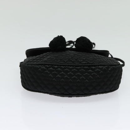 Bottega Veneta Intrecciato Clutch bag Calfskin, BLACK, SATIN, Shoulder bag