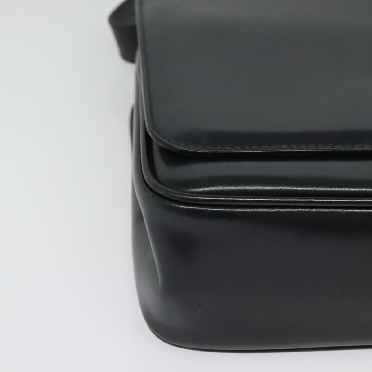 Celine Horse Carriage Shoulder bag Leather, NAVY, LEATHER, Shoulder bag