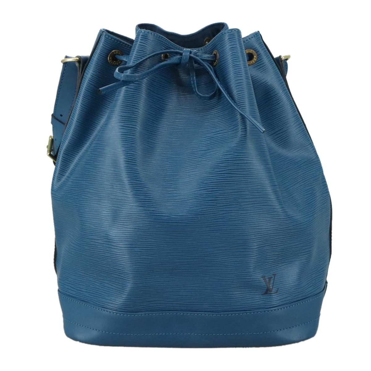 Louis Vuitton Noe Handbag Epi leather, BLUE, LEATHER, Shoulder bag