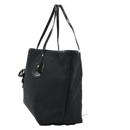 Gucci Jolie Tote GG Canvas, BLACK, CANVAS, Tote bag