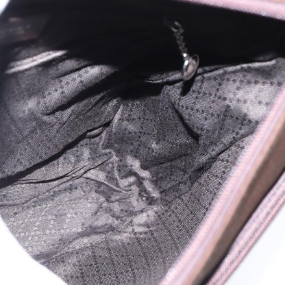 Gucci Vintage Bamboo Handle Bag Nylon, BROWN, NYLON, Handbag