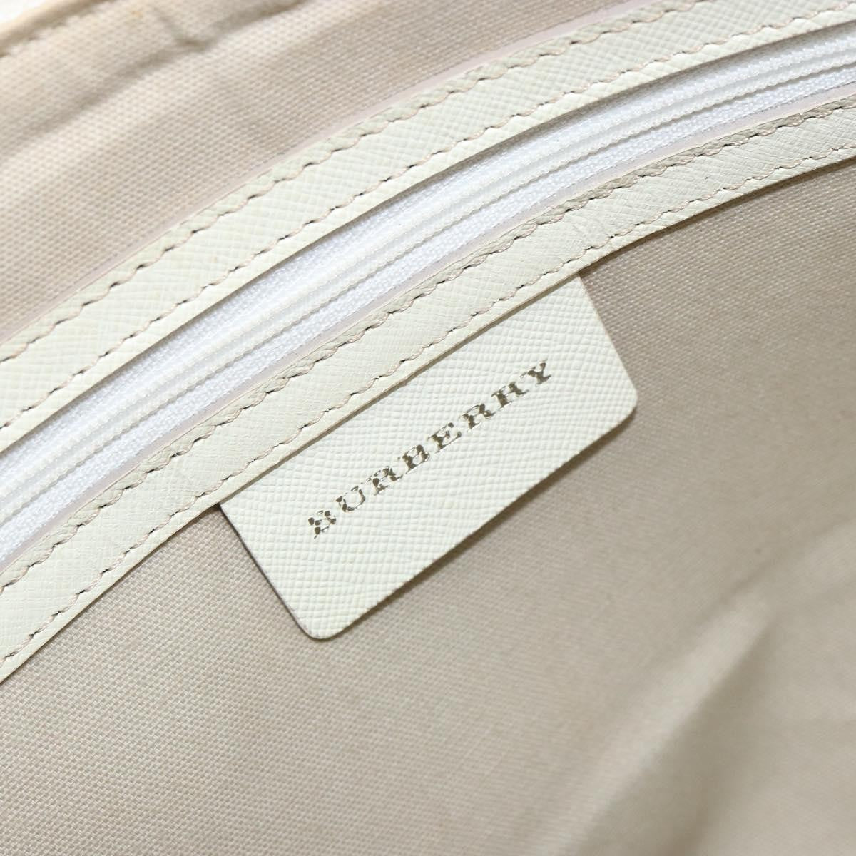 Burberry Nova Check Handbag Nova Check Canvas, BEIGE, CANVAS, Handbag