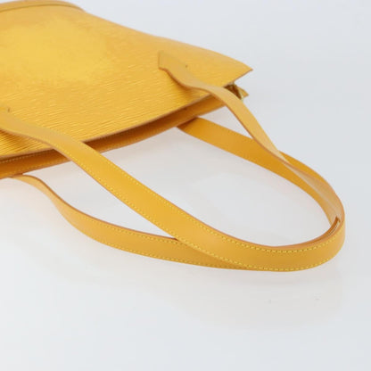 Louis Vuitton Saint Jacques Handbag Epi Leather, YELLOW, LEATHER, Shoulder bag