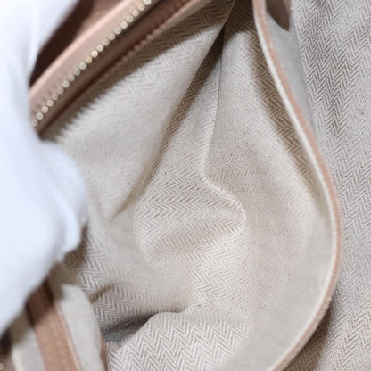 Bvlgari Chandra Hobo Canvas and Leather, BEIGE, CANVAS, Handbag