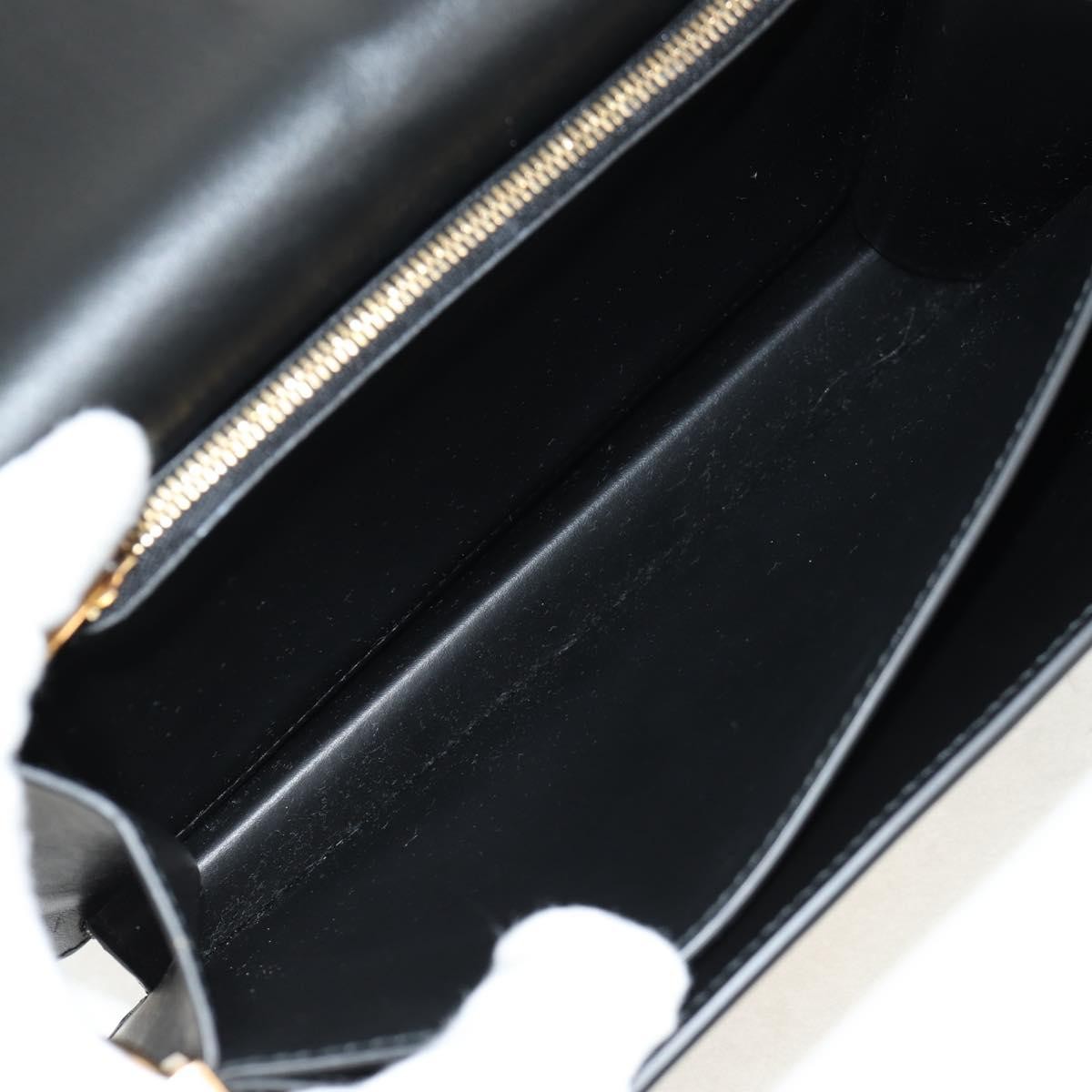 Salvatore Ferragamo Joanne Shoulder Bag Leather, BLACK, LEATHER, Shoulder bag