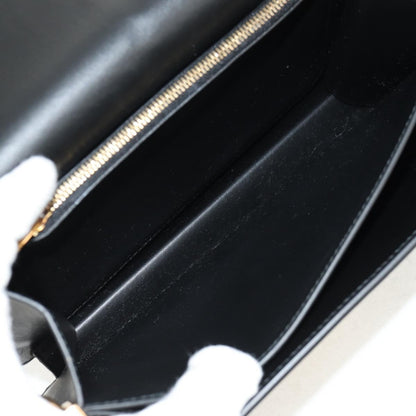 Salvatore Ferragamo Joanne Shoulder Bag Leather, BLACK, LEATHER, Shoulder bag