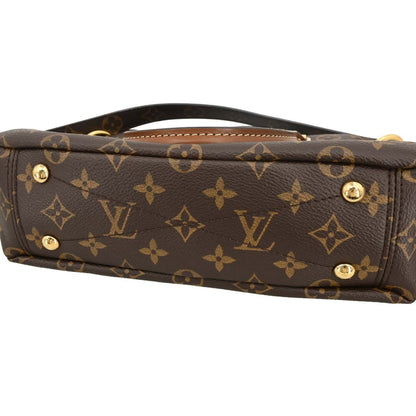 Louis Vuitton Pallas Tote Monogram Canvas with Leather, BROWN, CANVAS, Handbag