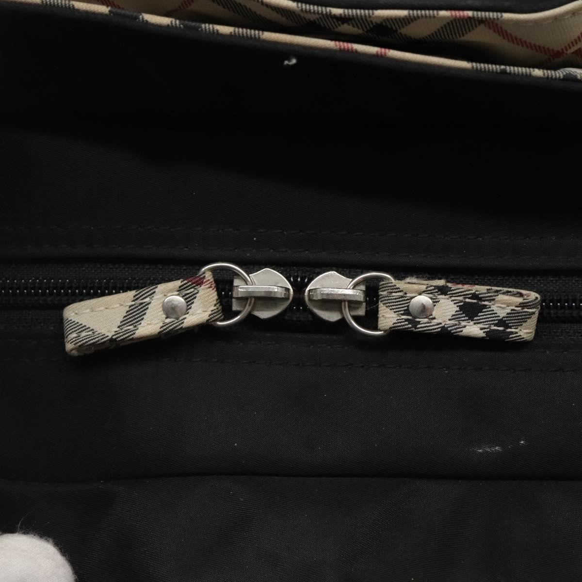 Burberry Vintage Handbag Nylon, BLACK, NYLON, Handbag