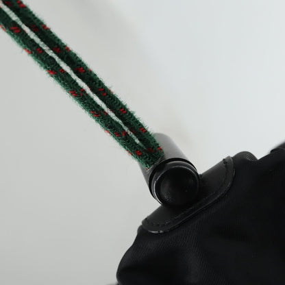 Gucci Buckle Backpack GG Imprime, BLACK, CANVAS, Backpack