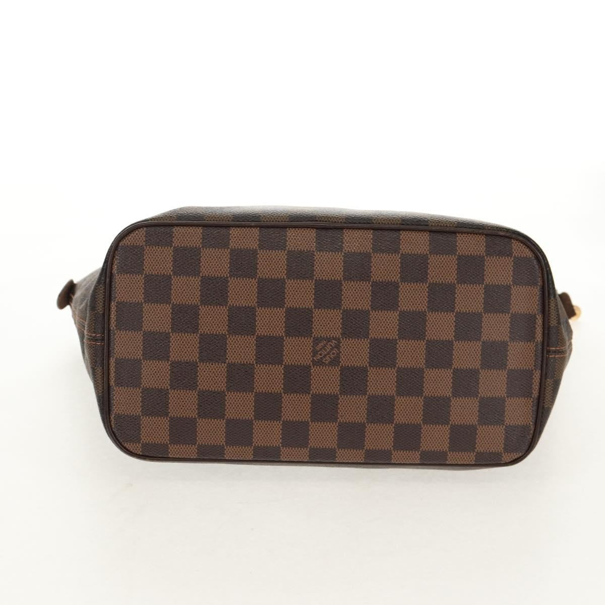 Louis Vuitton Saleya Handbag Damier, BROWN, CANVAS, Tote bag